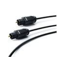 thumbnail image 3 of HOOWIFFY Cable Óptico De Material Plástico Y Metal Negro Ideal Para Conexión De Audio Digital Media, 3 of 6