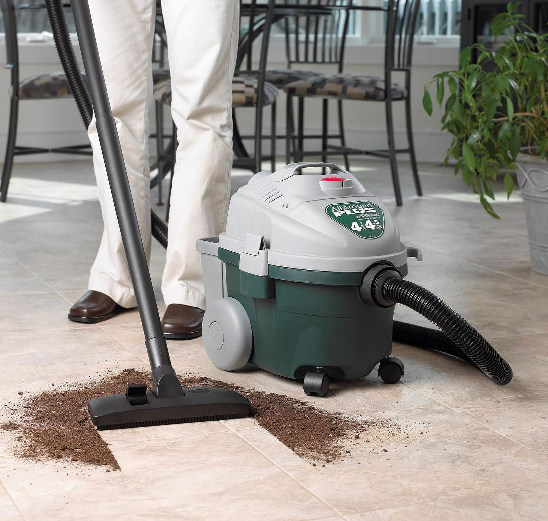 Shop-Vac 4 Gallon 4.5 Peak HP AllAround Wet/Dry Vacuum 587-04-00