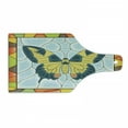 thumbnail image 1 of Butterflies Cutting Board, Butterfly in Stained-Glass Window with Frame Wing Spring Garden Illustration, Tempered Glass Cutting and Serving Board, Wine Bottle Shape, Multicolor, by Ambesonne, 1 of 1