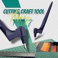 thumbnail image 2 of Gyro Cut Craft Tools Stainless Steel Gyro Cutter 360-degree Paper Knife Gyro-cut Safety Cutter Art Cutting Tool, 2 of 5