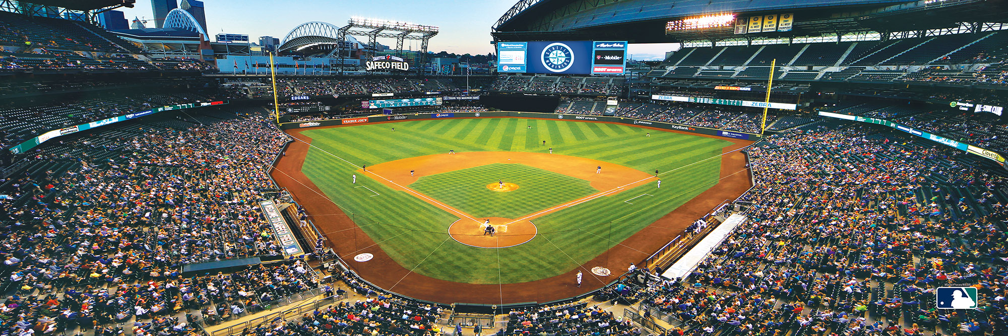 MasterPieces Sports Panoramic Puzzle - MLB Seattle Mariners Center View - image 3 of 5