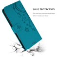 thumbnail image 2 of Funda para Samsung Galaxy S9 en Azul Floral - Funda Protectora con Diseño de Flores con Cierre Magnético, Soporte Horizontal y 3 Ranuras para Tarjetas - Funda Tipo Cartera JM, 2 of 5