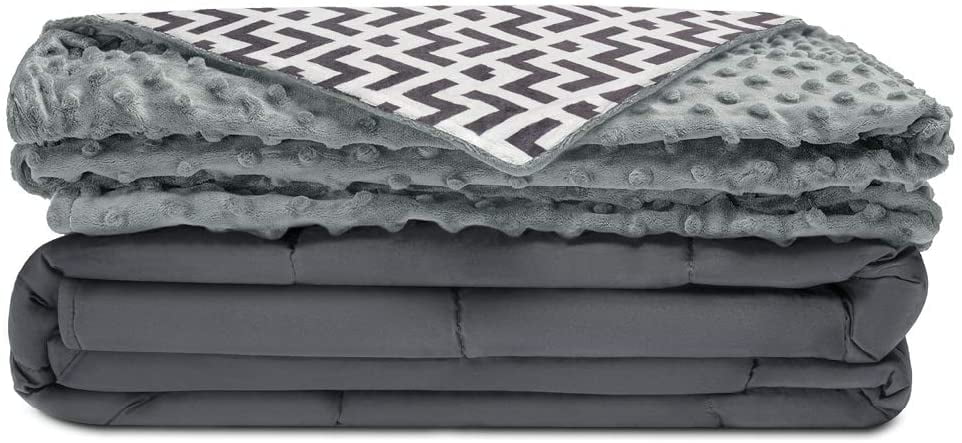 Quility Weighted Blanket for Adults - King Size, 86"x92", 30 lbs