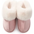 thumbnail image 7 of Evlmd Fuzzy House Slippers for Women, Memory Foam Fluffy Soft Warm Slip On House Slippers, Anti-Skid Cozy Plush for Indoor Outdoor, 7 of 7