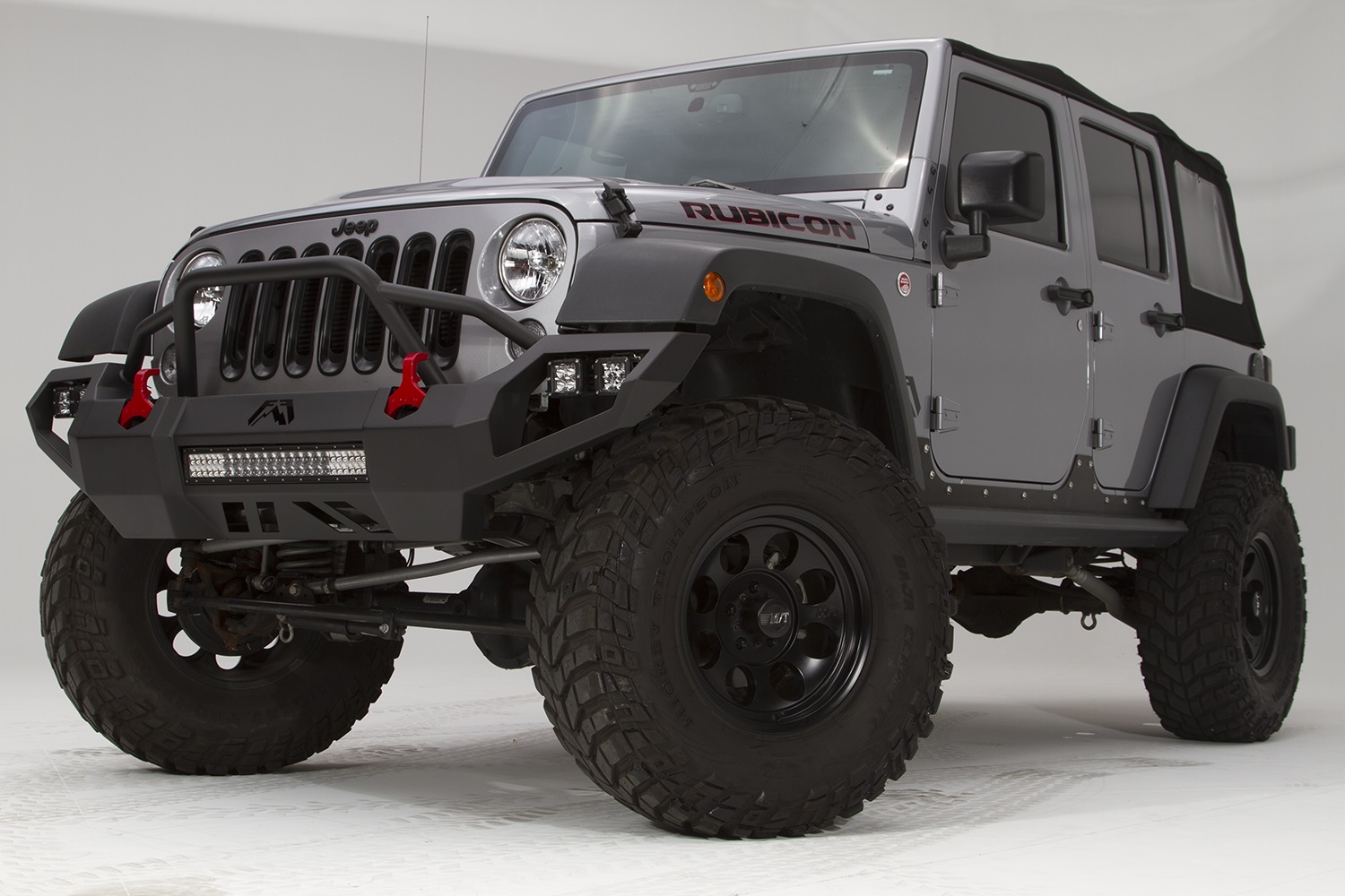 07-18 WRANGLER JK VENGEANCE FRONT BUMPER W/ PRE-RUNNER GUARD BARE STEEL Fits select: 2015-2017 JEEP WRANGLER UNLIMITED, 2012-2014 JEEP WRANGLER