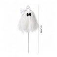 thumbnail image 7 of Clearance Gunhay Halloween White Ghost Stems, 12 Inch Cute Glitter Ghost Picks with Tassel Gothic Spooky Tree Picks for Halloween Table Centerpieces Decorations, 7 of 7
