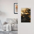thumbnail image 2 of Zufioo Luxurious Gold Flow Print Switch Wall Plate, Dustproof and Heat-resistant Decorative Wall Switch Cover, Suitable for Residential and Commercial Areas-Mid-size, 2 of 8