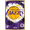 Gold Framed Version, variant on NBA Los Angeles Lakers - Maximalist Logo 23 Wall Poster, 22.375" x 34"