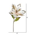 thumbnail image 2 of Vickerman OF160748 Rose Gold Magnolia Flower Stem, 22 & 9 in., 2 of 3