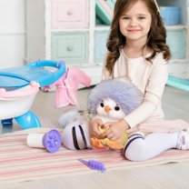 Musatteng Adorable Cartoon Chicken Plush Doll - Soft Huggable Stuffed Animal Toy for Kids, Cute Nursery Decor & Sensory Play Companion