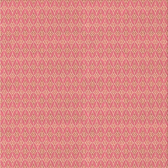 Ahgly Company Machine Washable Indoor Square Transitional Crimson Red Area Rugs, 4' Square