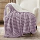 thumbnail image 1 of Manta Bedsure Sherpa para invierno, tamaño doble, 150 x 200 cm, color morado, 1 of 6