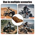 thumbnail image 5 of Binienty Tiger Print ATV Seat Cover Water Resistance ATV Seat Cushion Cover Compatible with Sportsman,Rancher,Foreman,Scrambler, 5 of 7