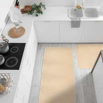 SussexHome Non Skid Washable Kitchen Runner Rugs Set of 2 - Area Rugs for Laundry Room, Entryway, Bathroom - Multipurpose Set of 23.5 x 71.5 and 23.5 x 60 Inches Floor Mats