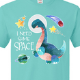 thumbnail image 4 of Inktastic I Need Some Space Dinosaur Astronaut with Stars and Planet T-Shirt, 4 of 5