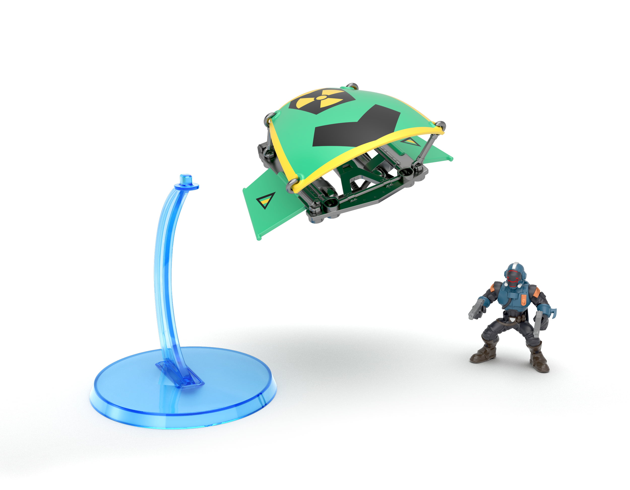 Fortnite Battle Royale Glider And Mini Figure Style May Vary Walmart Com