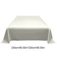 thumbnail image 2 of Storsr Luxurious Silk Bedding Sheet - Washable Solid Color Bedspread, Soft Satin Fabric,90.5x90.5 In,Easy Care, 2 of 5