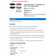 thumbnail image 2 of Front Brake Pad Set - Compatible with 1993 - 1997 Toyota Corolla 1994 1995 1996, 2 of 2