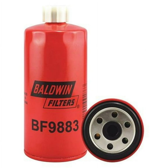 BALDWIN FILTERS BF9883 Fuel Filter,7-15/32 x 3-9/32 x 7-15/32In