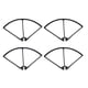 thumbnail image 2 of 4 protectores de hélice para Syma X8C, X8W, X8G y X8HW Negro, 2 of 8