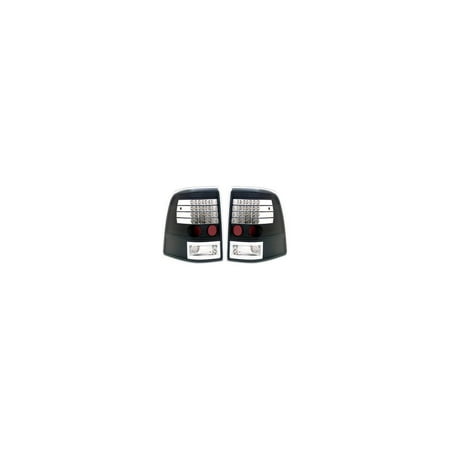 - ANZO 2002-2005 Ford Explorer LED Taillights Black