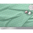 thumbnail image 2 of Soimoi Poly Georgette Fabric Dot,Swirl & Floral Shirting Printed Fabric 1 Yard 52 Inch Wide, 2 of 2