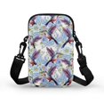 thumbnail image 2 of HELLHERO Hummingbird Floral Pattern Underarm Shoulder Bag Vintage, Lightweight for Travel, Outdoor Travel Daily Use, 2 of 7