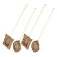 thumbnail image 3 of WEUVEB Gallery Style Mini Picture Frames Golden 4Pcs 4.8x3.1x0.4In, 3 of 8