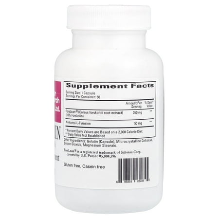 Cardiovascular Research Forskolin (Coleus forskohlii) 60 Caps