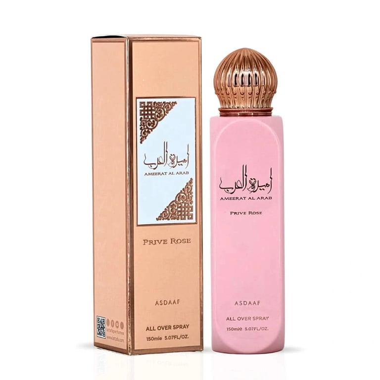香水(女性用) AMEERAT AL ARAB Prive Rose 100ml Ameerat Al Arab Prive Rose Eau de Parfum Spray 100ml (3.4 oz