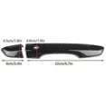 thumbnail image 4 of Right Hand Drive Door Handle Cover For Honda Civic 10th Gen 2016 2017 2018 2019 2020 Abs Carbon Fiber Exterior Parts Accessories, 4 of 5