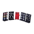 thumbnail image 2 of 5 Pieces Garage Wall Panel Model Car Accessories Model Display Wall Pegboard Plastic for 1/64 Scale Children, 2 of 9