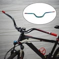thumbnail image 4 of Mountain Bike Handlebar 31.8mm 720/780mm Handlebar Sweep Back Extra Long Riser Bar Aluminum Alloy, 4 of 9
