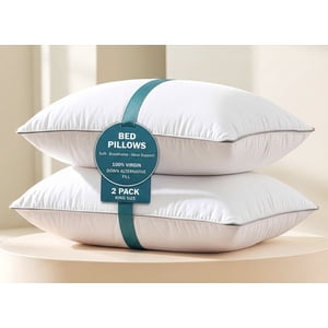 Casa Platino King Pillows, 2-Pack Medium Support