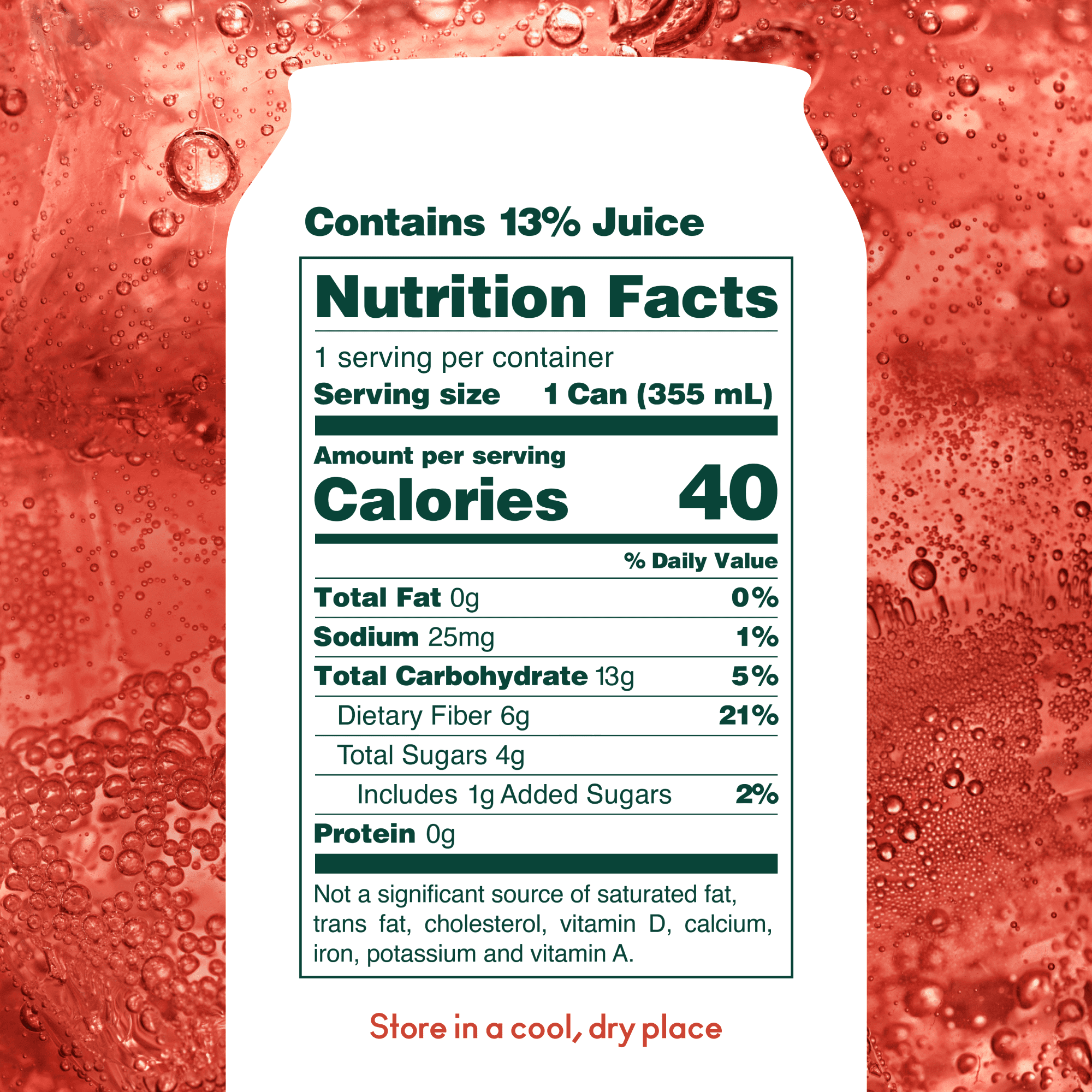 (12 pack) OLIPOP 6g Fiber Prebiotic Soda, Strawberry Vanilla, 12 fl oz, Single, Shelf Stable