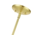 thumbnail image 4 of 47166-12 Livex Lighting Lansdale - 6 Light Chandelier In Transitional Style-19.5 Inches Tall and 25 Inches Wide-Satin Brass Finish    -Traditional, 4 of 13