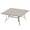 Sand, variant on DIFY 18" Outdoor Side Table Small Patio End Table for 2, Square Bistro Coffee Table, Black