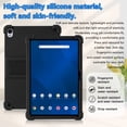 thumbnail image 2 of 【RUIXH】For onn 11" Core Tablet protective case onn Android 16 (2026 Model) Tablet Case silicone material drop-proof waterproof non-slip wear-resistant easy to clean built-in stand portable, 2 of 7