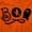 Orange, variant on Boo Cute Witch Ghost Halloween Bodysuit Jumper Girls Infant Baby Brisco Brands 12M