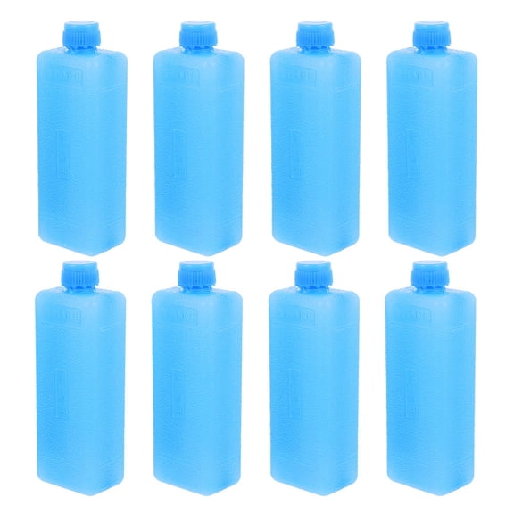 WHAMVOX  8 Pcs Air Conditioning Fan Ice Crystal Box Travel Child Blue