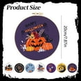 thumbnail image 3 of Halloween Embroidery Kit for Adult Beginners，1 Sets Embroidery Stitch Practice kit Include Embroidery Cloth Hoops Threads for Craft Lover Hand Stitch, 3 of 9