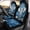 Blue Boho Elephant, variant on chaqlin Gradient Frog Flowers Print Car Seat Covers Set of 2 Auto Accessories Protectors Car Decor Universal Fit for Car Truck SUV