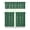 Plaid, variant on Vintage Checkered Kitchen Curtains Set of 3 - Abstract Plaid Tier & Valance, Short Rod Pocket Curtains for Small Windows