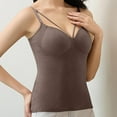 thumbnail image 6 of Warm Thermal Tank Top for Women Spaghetti Straps Camisole Fleece Lined Camisole Underwear Vest Khaki XL, 6 of 6