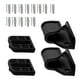 thumbnail image 3 of Piezas de repuesto para puerta retráctil Kit de montaje de accesorios Extensiones de puerta Mascotas Negro, 3 of 9