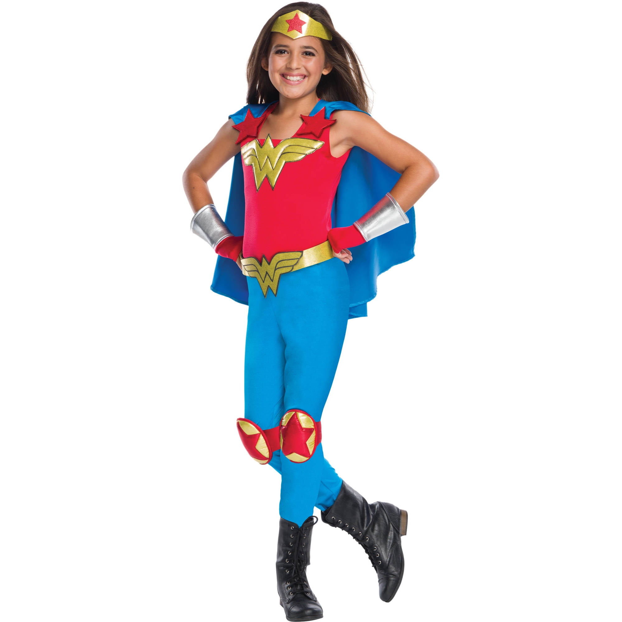 DC Girls Wonder Woman Child's Costume, Medium (8-10) - Walmart.com