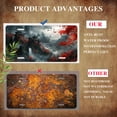 thumbnail image 5 of Mystic Redleafed Pagoda Landscape Funny Personalized License Plate Rust-proof Stainless Steel Metal License Plate Suitable For Men And Women 12.2" x 6.2", 5 of 7