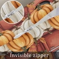 thumbnail image 7 of Fall Truck Pumpkins Throw Pillow Cover 12 x 20 Inch Decorative Pillow Cover Thanksgiving Sunflower Turkey Autumn Lumbar Pillowcase Seasonal Rectangle Cushion Case for Couch Sofa Bed Living Room, 7 of 7