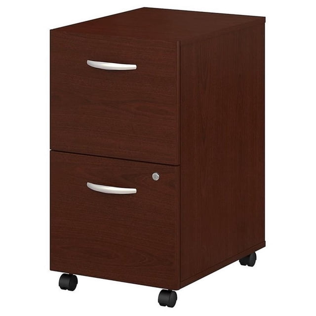 Scranton & Co Piédestal Mobile 2Dwr (Assemblé) en Acajou
