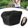 thumbnail image 1 of Colaxi Bicycle Basket with Liner Bag Container Stable Large Capacity Bike Rack Basket Sundries Organizer for Outdoor Shopping Biking Style A, 1 of 8